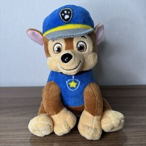 Nickelodeon Paw Patrol‎ Chase Police Dog Plush Coin Piggy Bank Stuffed Animal 9"